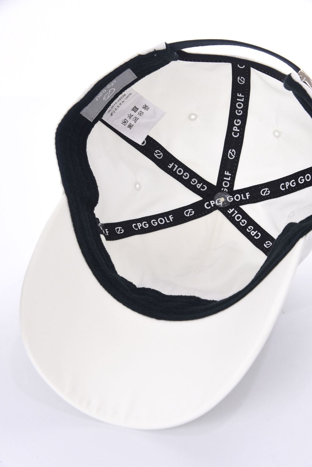 新品❤️CPG GOLF ホワイトキャップ CPGゴルフ帽子ホワイト