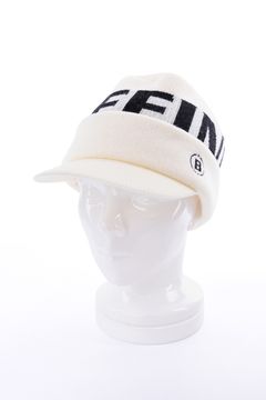 【26AW】 MEN’S WR WOOL KNIT WORK CAP / ブランドロゴ ワークキャップ (ホワイト)