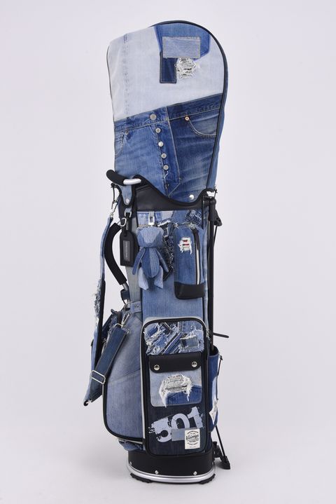 【銀行振込・代金引換不可】【返品・交換不可】 ヴィンテージ501デニム スタンド キャディバッグ