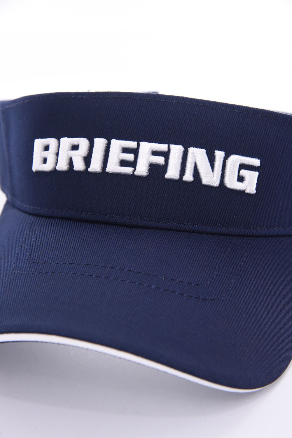 【26SS】 MEN’S BASIC VISOR / ベーシック ブランドロゴ サンバイザー (ネイビー)