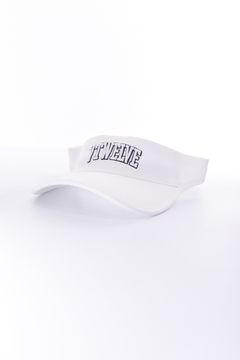 【26SS】 ARC VISOR / 3Dブランドロゴ刺繍 サンバイザー (ホワイト)