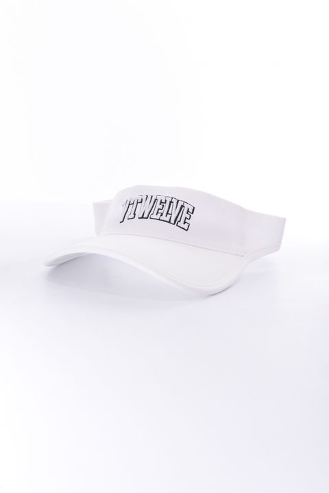 【26SS】 ARC VISOR / 3Dブランドロゴ刺繍 サンバイザー (ホワイト)