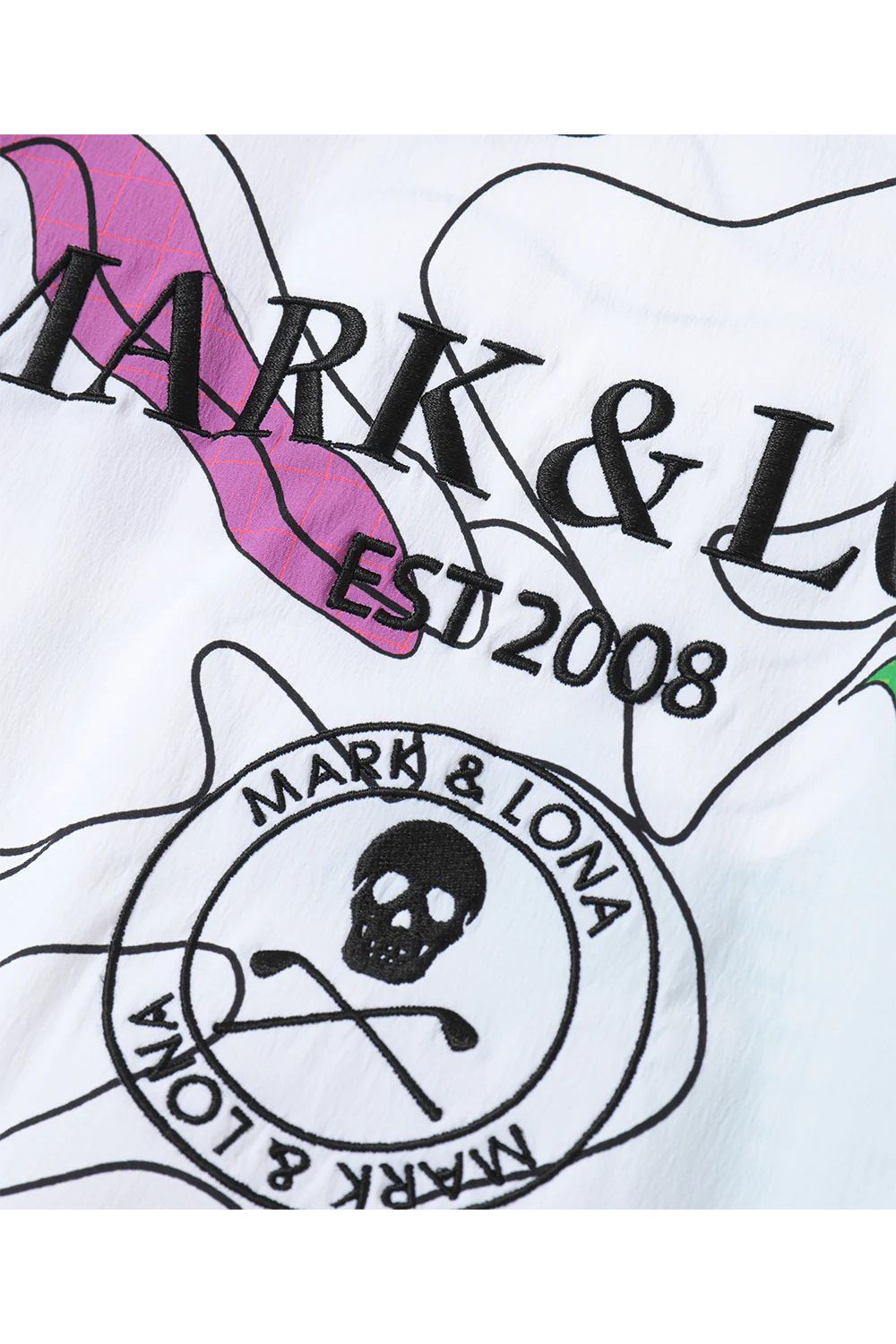 【26SS】 AXON CAMO PERFORMANCE SNEAD JK / 軽量ナイロンタフタ カモフラージュプリント スニードジャック (ホワイト)