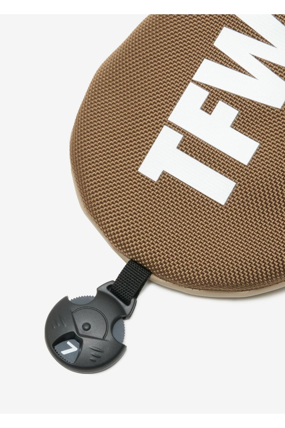 NYLON HEAD COVER FW / ナイロン ブランドロゴ フェアウェイウッドカバー (ライトブラウン)