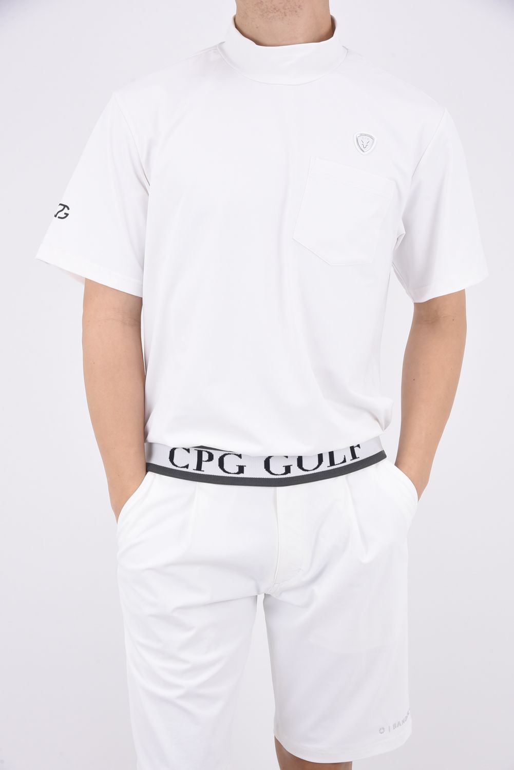新品❤️CPG❤️モックネック CPG GOLF - Back logo mock neck | バッグロゴモックネック