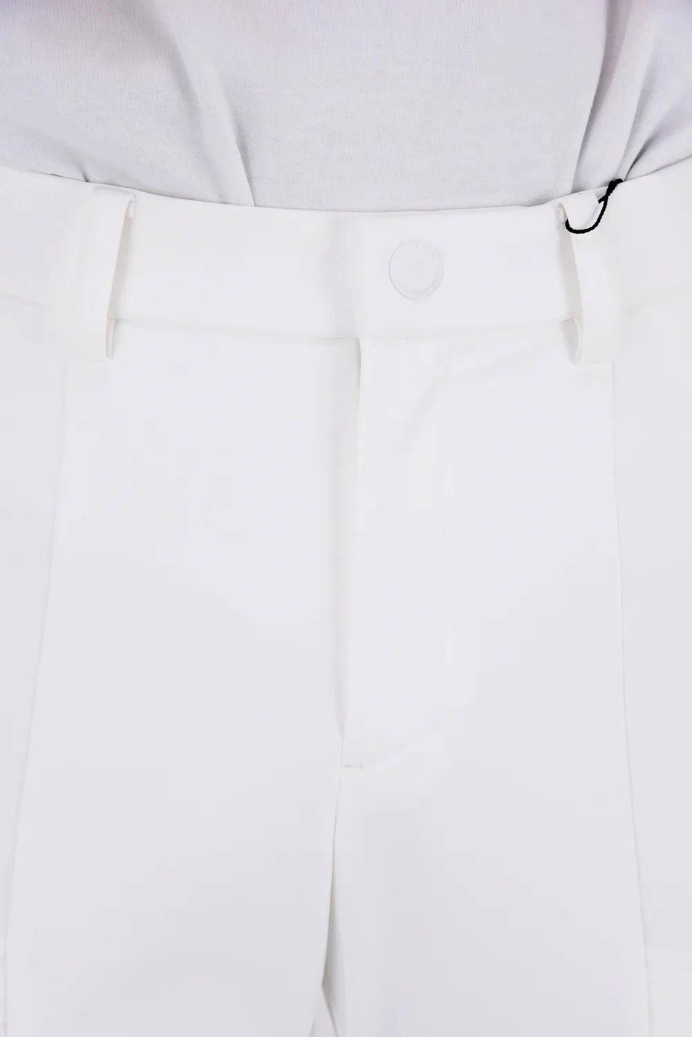 【26SS】【T-LINE】 CONTOUR FLEX CARGO JOGGER / モノトーン ポリエステルトリコット カーゴライクジョガーパンツ (ホワイト)