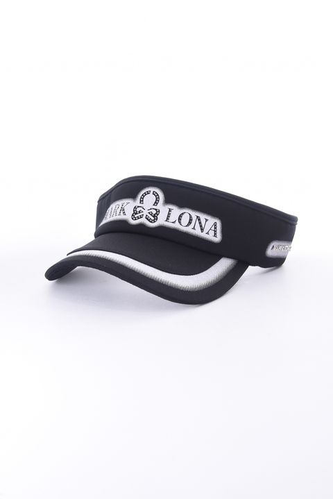 【26SS】 BLUR SIGN SPECTRUM VISOR / ブラープリント ラインストーン サンバイザー (ブラック)