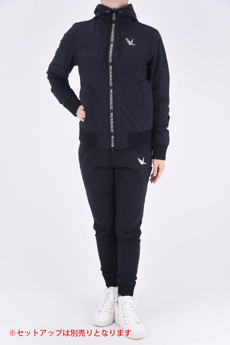 1PIU1UGUALE3 GOLF - 【レディース】 RIB SHAKA EASY PANTS / ロゴ 