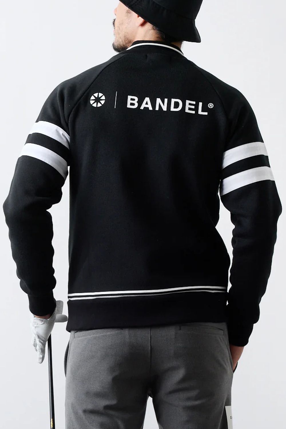 【25AW】 LAYERED HIGH NECK KNIT / フェイクレイヤード ハイネックニット (ブラック)