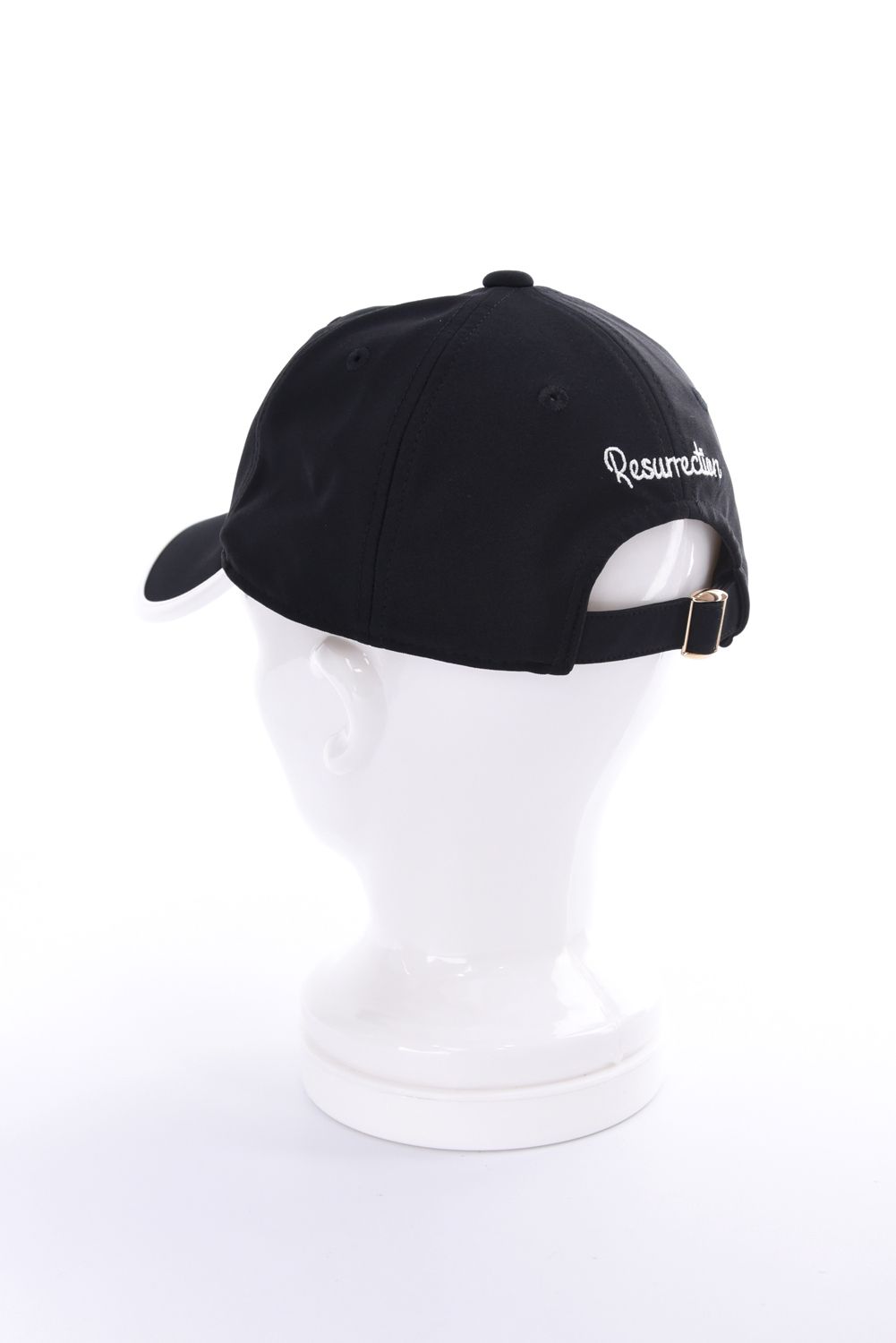 【26AW】 LEATHER LOGO PIPING CAP / レザーロゴパイピングキャップ  (ブラック)