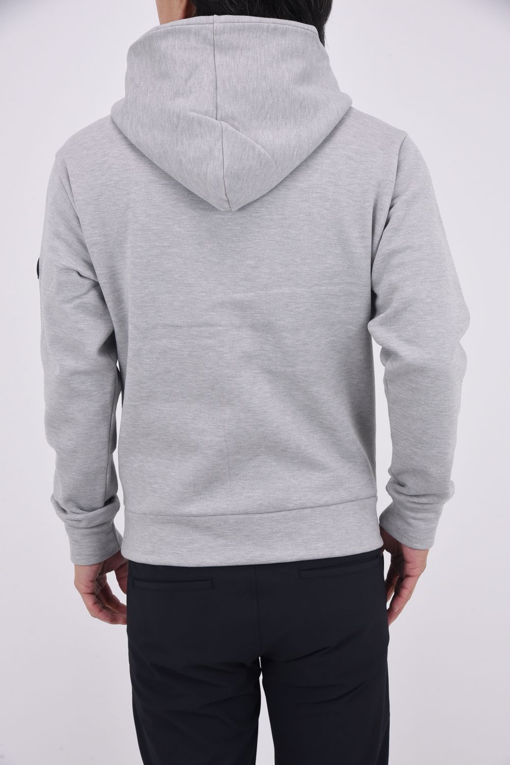 【25AW】 ACTIVE LOGO HOODIE / アクティブ ロゴ フーディー (杢グレー)