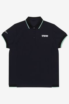 【26SS】【レディース】 LINE POLO / ポロシャツ (ネイビー)