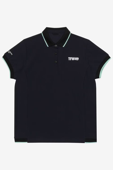 【26SS】【レディース】 LINE POLO / ポロシャツ (ネイビー)