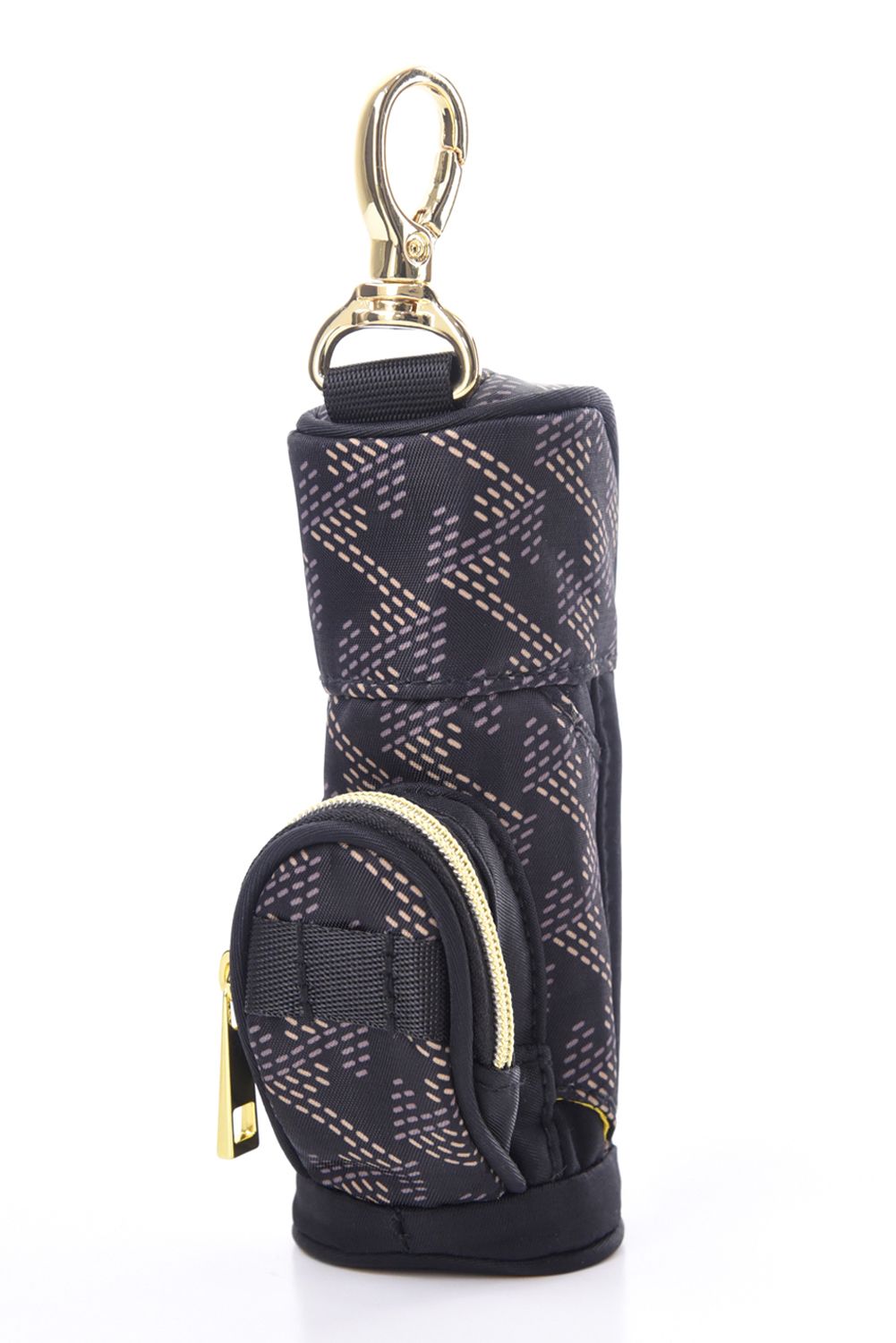 【26SS】【プレゼント好適品】 CB BALL POUCH / "ラリーナ"モチーフ ボールポーチ (ダークブラック)