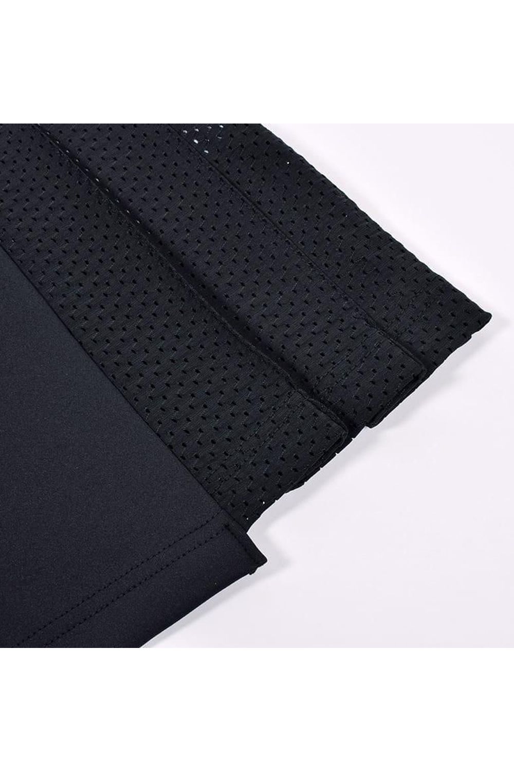 【26SS】【レディース】 GM ACCENT LINE SKIRT / モノトーンシリーズ メッシュプリーツ アクセントラインスカート (ブラック)*