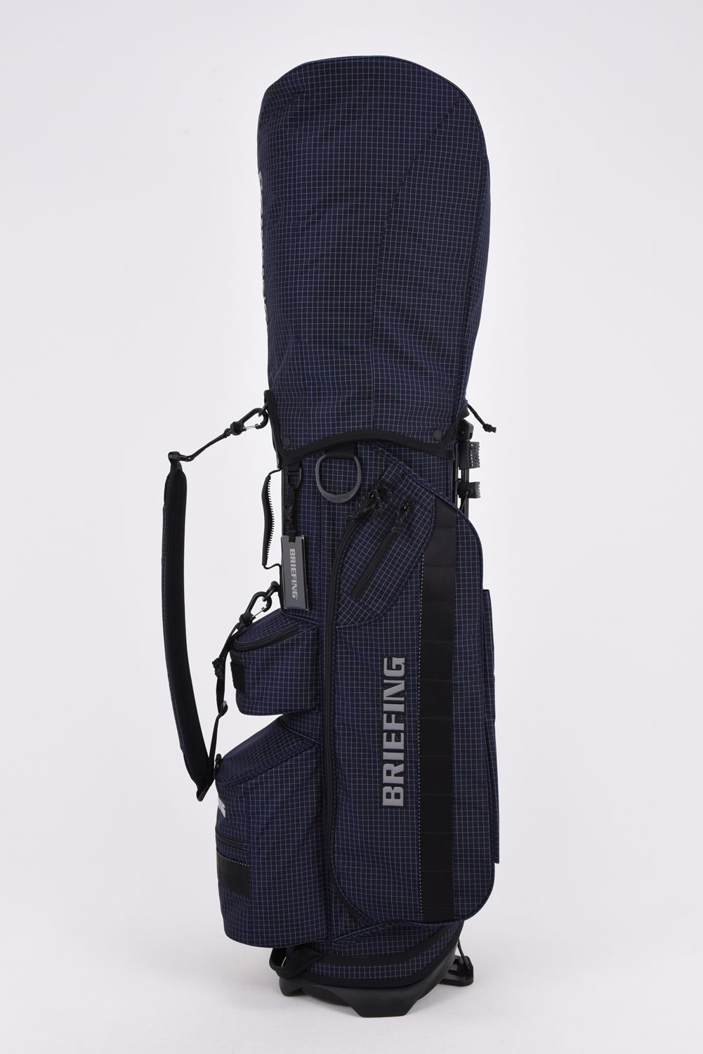 【26AW】【REFLECTIVE COLLECTION】 CR-7.5 REF / リフレクター生地 スタンドタイプ キャディバッグ (ネイビー)