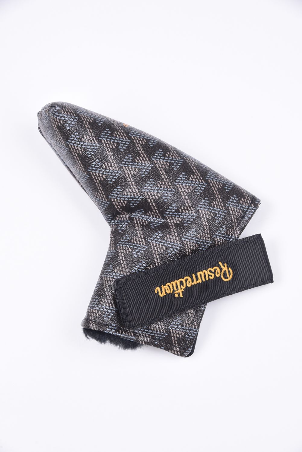 【10周年記念カラー】 Putter Cover (PING) No.2 / ブランドオリジナルテキスタイル パターカバー ピンタイプ (クラシックブラック)*