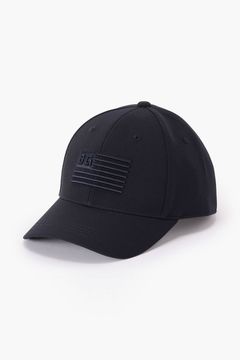 【26AW】 MEN’S BG FLAG CAP / フラッグモチーフ刺繍 キャップ (ネイビー)
