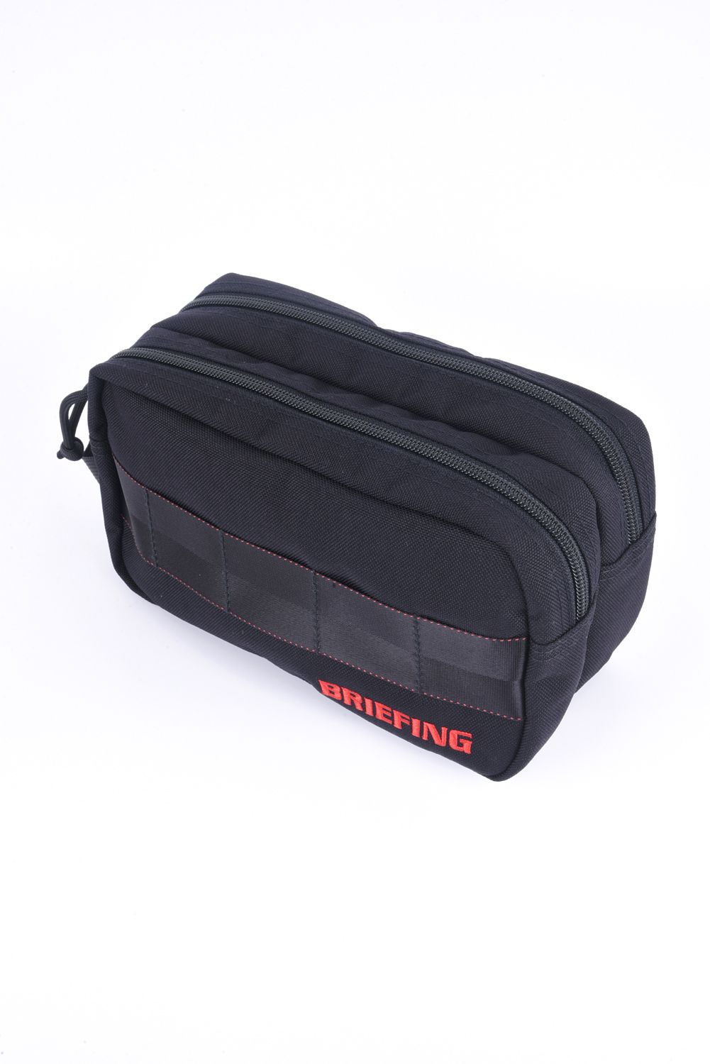 BRIEFING - 【1000Dコーデュラナイロン】 DOUBLE ZIP POUCH-3 GOLF