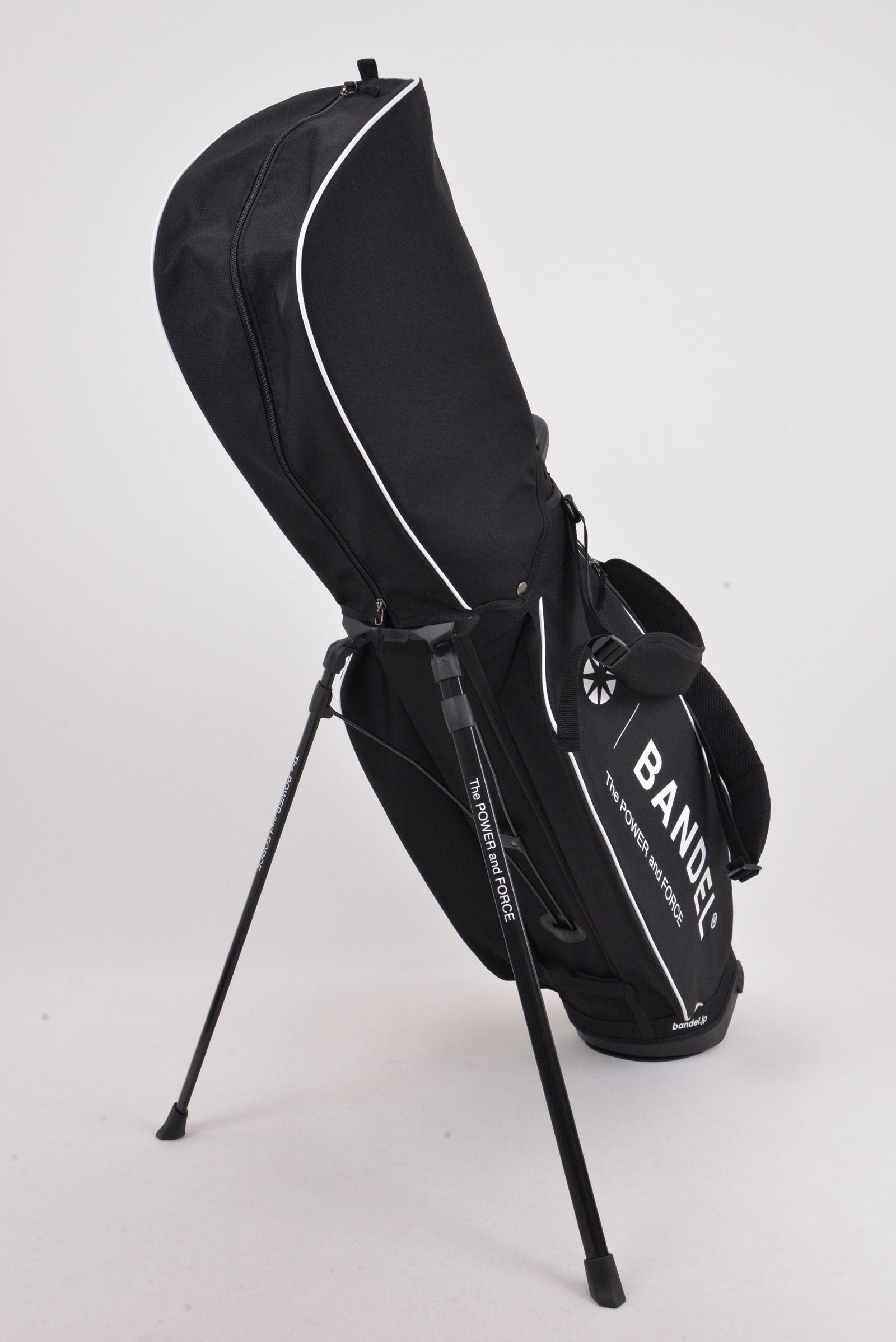 BANDEL × elitegrips D-Type 9.5inch CADDY BAG / エリートグリップ コラボレーション キャディバッグ (ブラック)