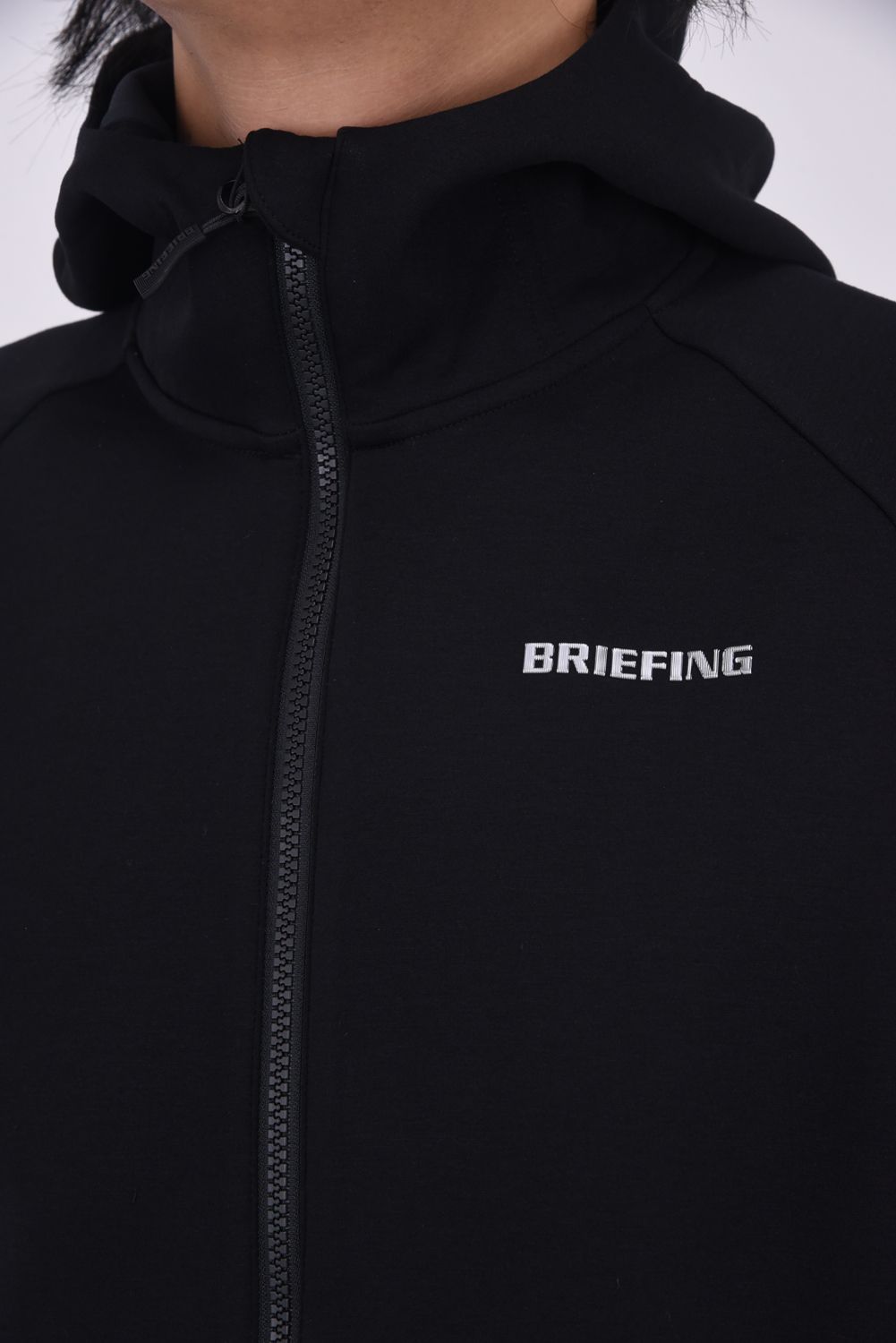 【25AW】 MEN'S WARM 3D LOGO PARKA / ダンボールニット 3D ロゴパーカー (ブラック)