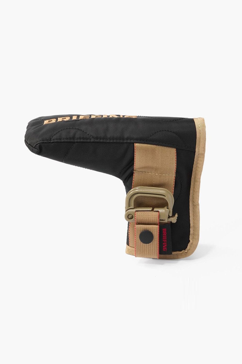 【26AW】【MIL COLLECTION】 PUTTER COVER QUILTED MIL CY / コーデュラナイロン キルティング生地 ピンタイプ パターカバー (ブラック)