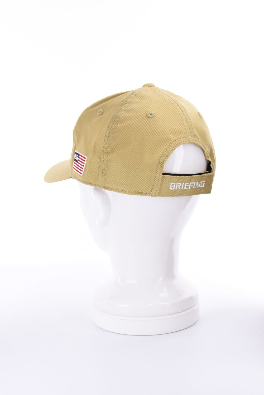 【26AW】 MEN’S COLLEGE LOGO CAP / カレッジロゴ刺繍 キャップ (ベージュ)