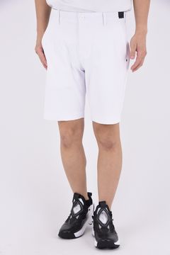 【25SS】 MEN’S LOGO ELASTIC SUMMER SHORT PANTS / ロゴ ゴムベルト ショート パンツ (ホワイト)