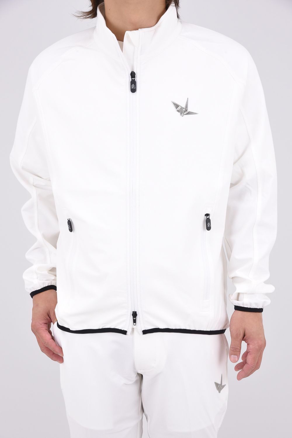【26AW】 Wind Jacket / バックロゴ ウインドジャケット (ホワイト)
