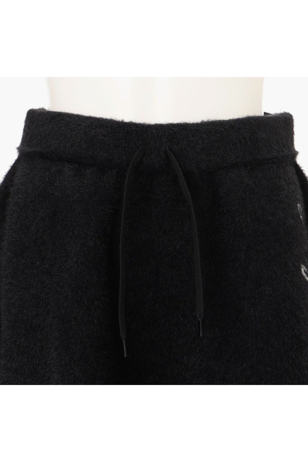 【26AW】【レディース】 WOMEN’S SHAGGY KNIT FLARE SKIRT / フレアシルエット シャギーニットスカート (ブラック)