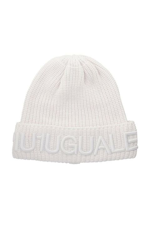 【2025AW】 113 GOLF KNIT CAP / ブランドロゴ刺繍 ニットキャップ (ホワイト)