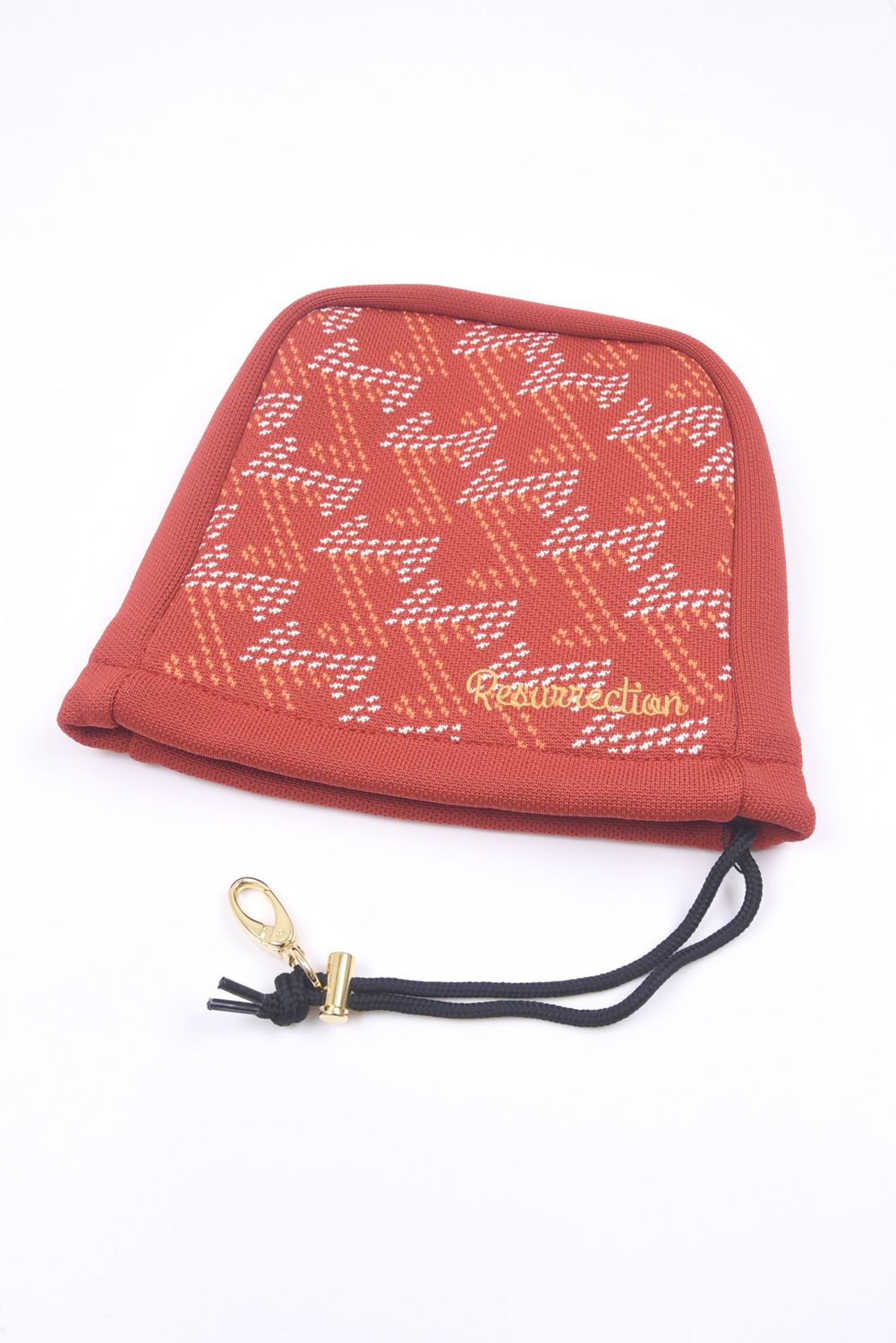 KNIT IRON COVERS / ブランドオリジナル ニットアイアンカバー レッド*