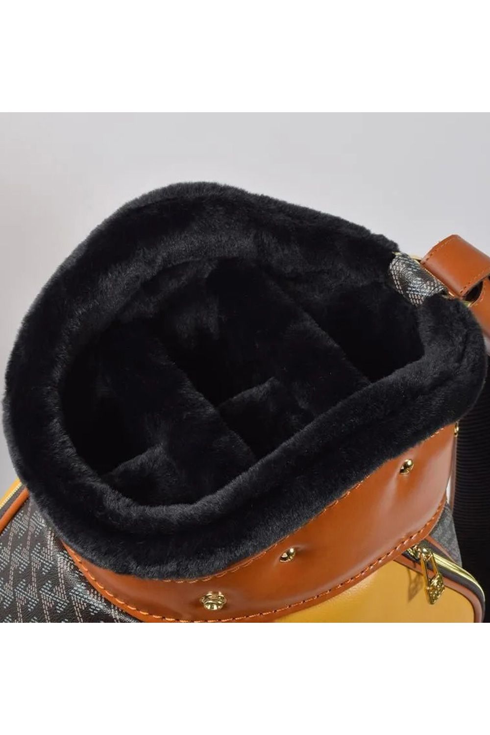 【銀行振込・代金引換不可】【返品・交換不可】【10周年記念カラー】 ORIOLA No.4 / ブランドオリジナルテキスタイル カートタイプ キャディバッグ （クラシックブラック）*