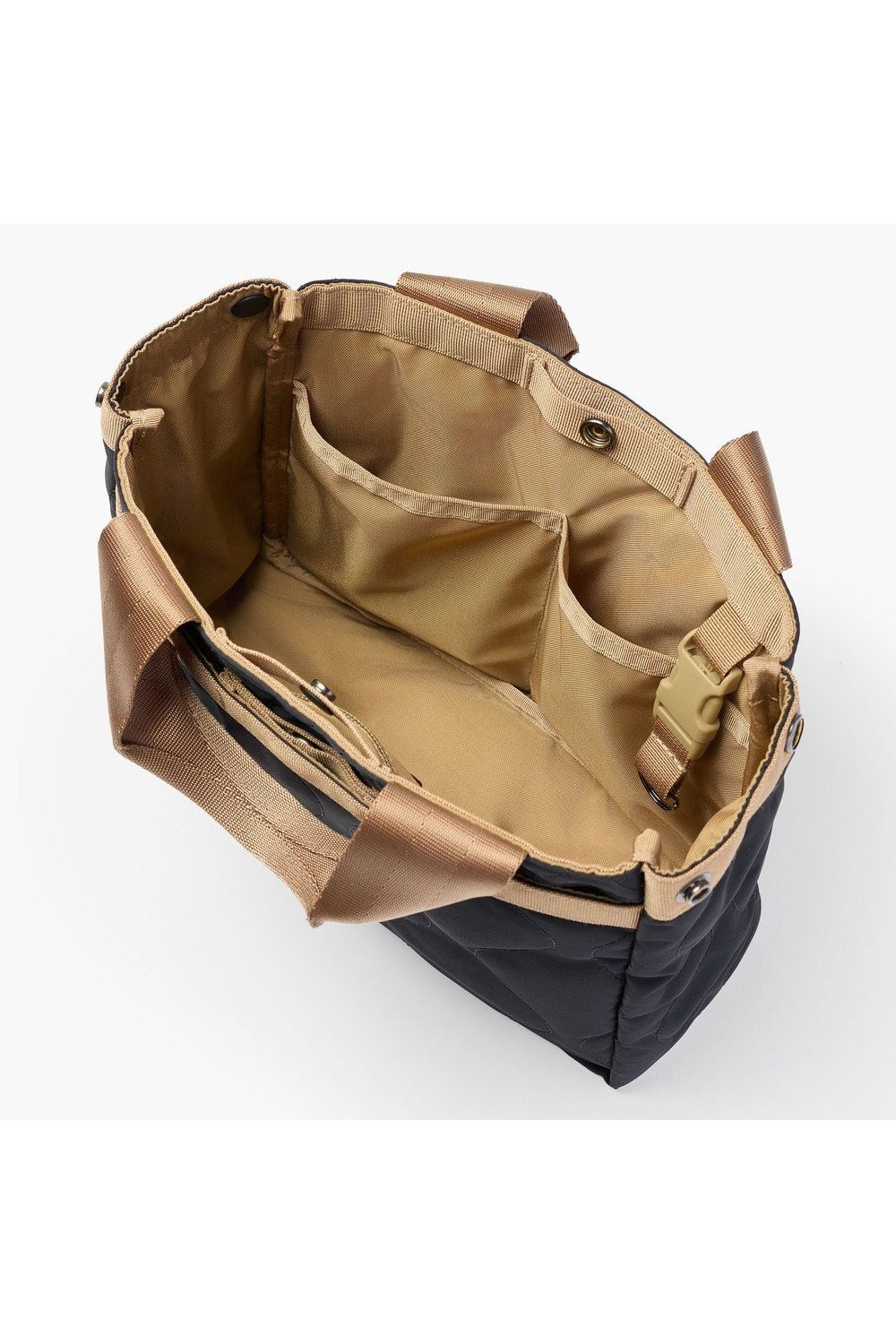 【26AW】【MIL COLLECTION】 CLASSIC CART TOTE QUILTED MIL CY / コーデュラナイロン キルティング生地 カートバッグ (ブラック)
