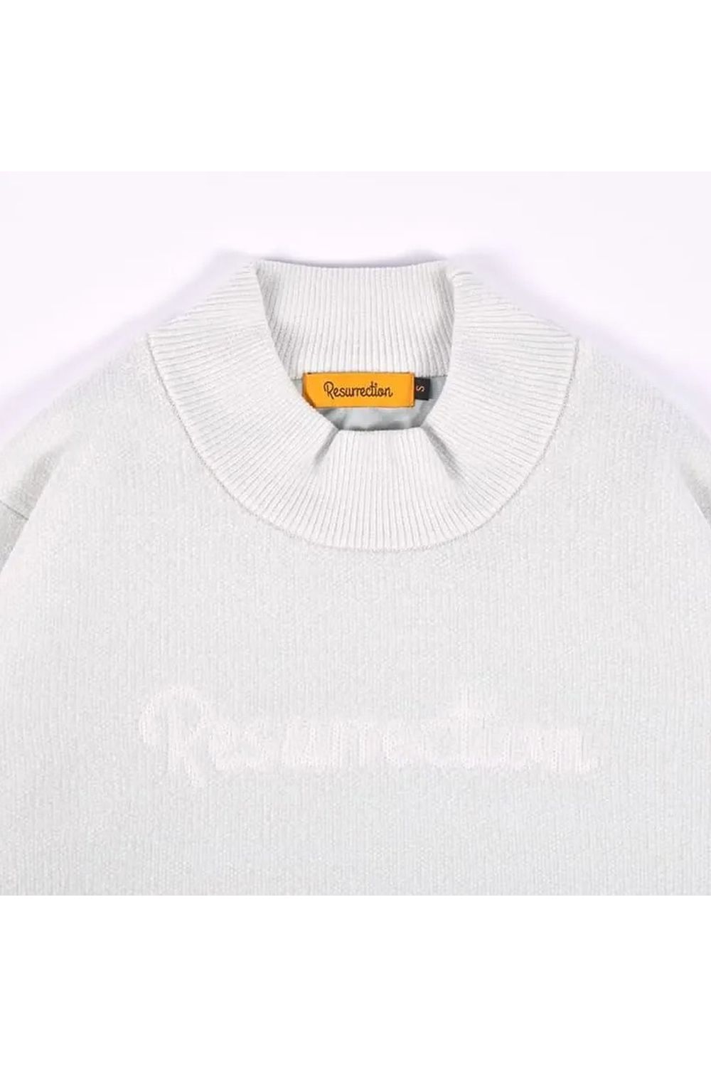 【26AW】【レディース】 AIRSHUT MOLE YARN HIGH NECK KNIT / モールヤーン 防風裏地 ハイネックニット (ペールミント)*