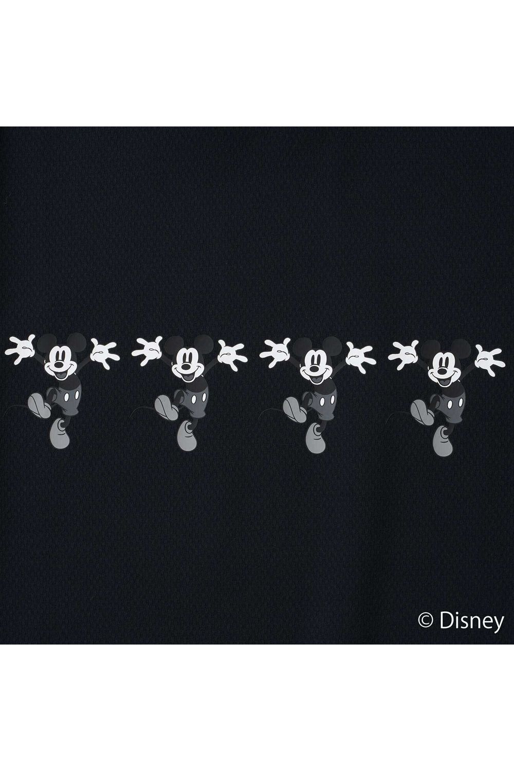 【26SS】 FUNNY MOCK / ディズニーコレクション モックネックTシャツ (ブラック)