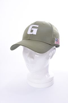 MS TWILL INITIAL CAP / イニシャル ワッペン キャップ オリーブ