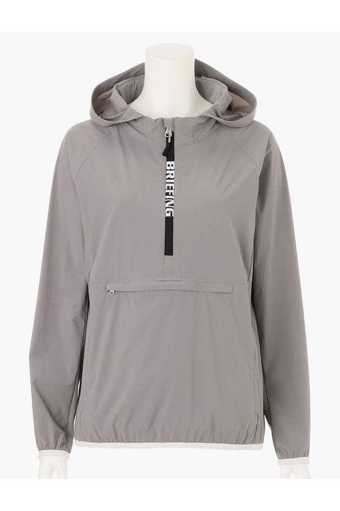 【25AW】【レディース】 WS POCKETABLE WIND ANORAK / ポケッタブル フロントポケット アノラックライトパーカー (グレー)