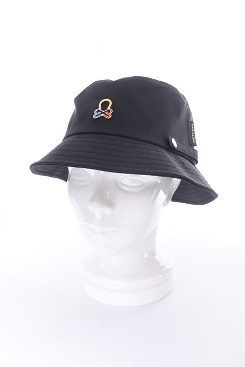【26SS】 ULTIMA PACKABLE BUCKET HAT / エレメントスカルロゴ パッカブルバケットハット (ブラック)