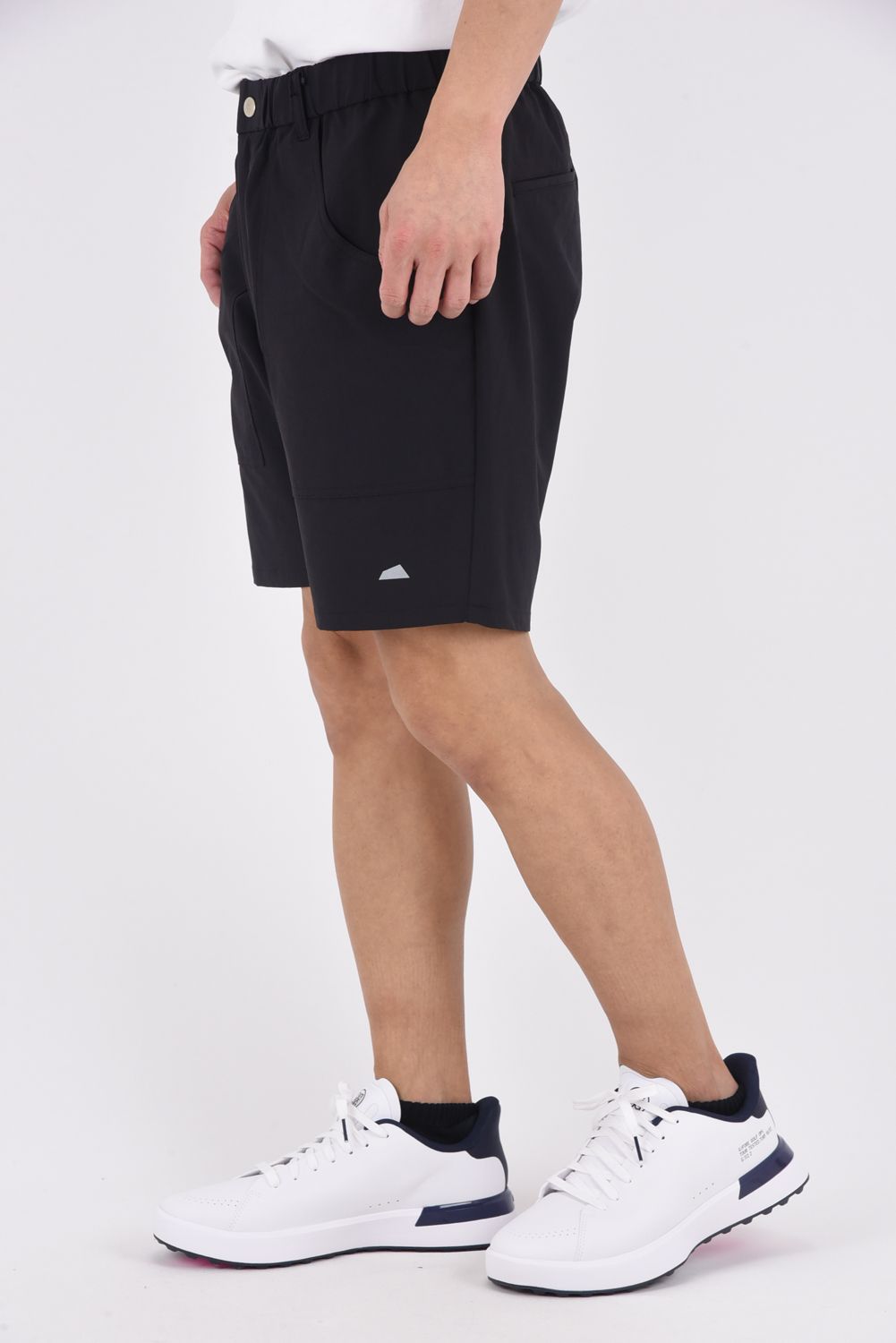 【26SS】 Makani Shorts / フラップポケット 4WAYストレッチ ベイカーショーツ (ブラック)