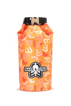 【26SS】 QUADRA ROUND COOLING BAG / エレメントスカルプリント ハンドル仕様 アイスバッグ (オレンジ)