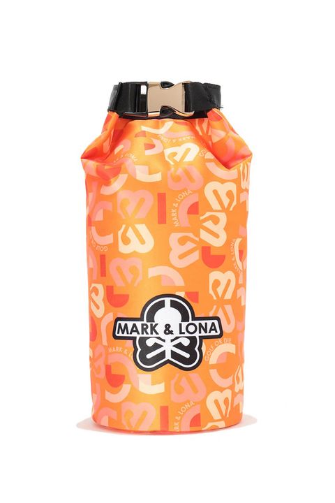 【26SS】 QUADRA ROUND COOLING BAG / エレメントスカルプリント ハンドル仕様 アイスバッグ (オレンジ)