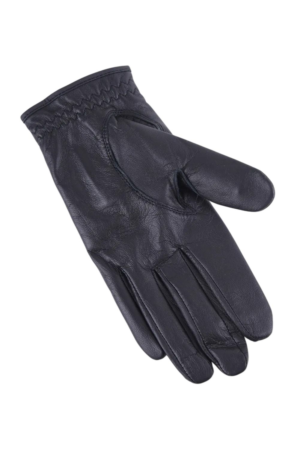 【2026SS 木村拓哉さん着用 VOL.4】 EVER BREATHABLE LEATHER GOLF GLOVE / ラムレザー ブランクスカルロゴ 左手用グローブ (ブラック)