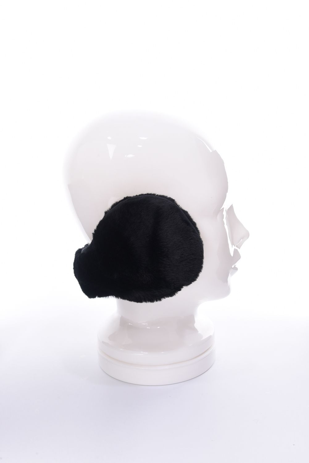 EAR MUFFLER / メタルロゴ イヤーマフ ブラック