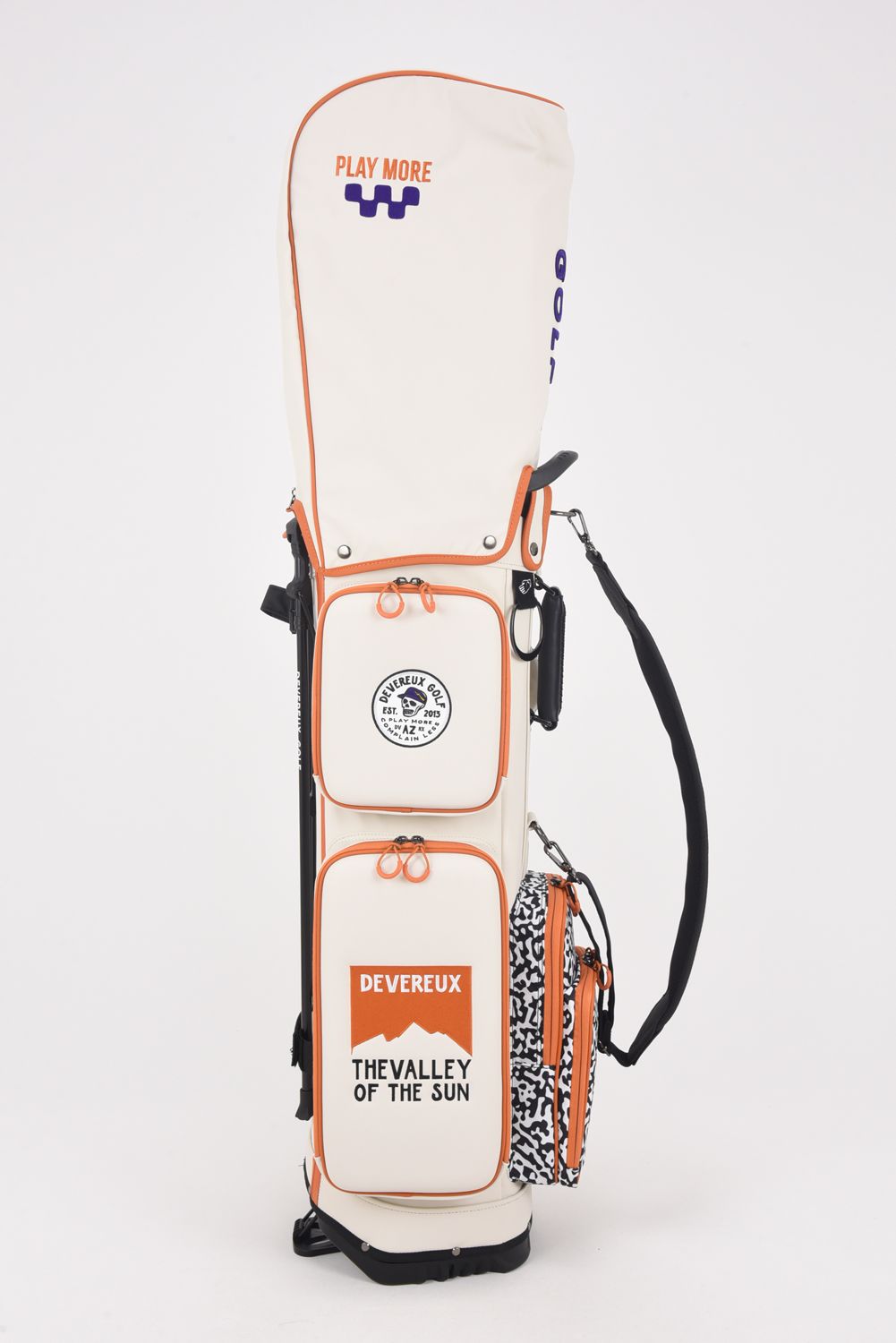 【銀行振込・代金引換不可】【返品・交換不可】 SOUTHWEST DEEP SIDE POCKET CADDIE BAG / ディープサイドポケット スタンドタイプ キャディバッグ (ホワイト)