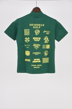【25SS】【レディース】 LOGO ASSORTED MOCK TEE / ロゴプリント モックネック (グリーン)