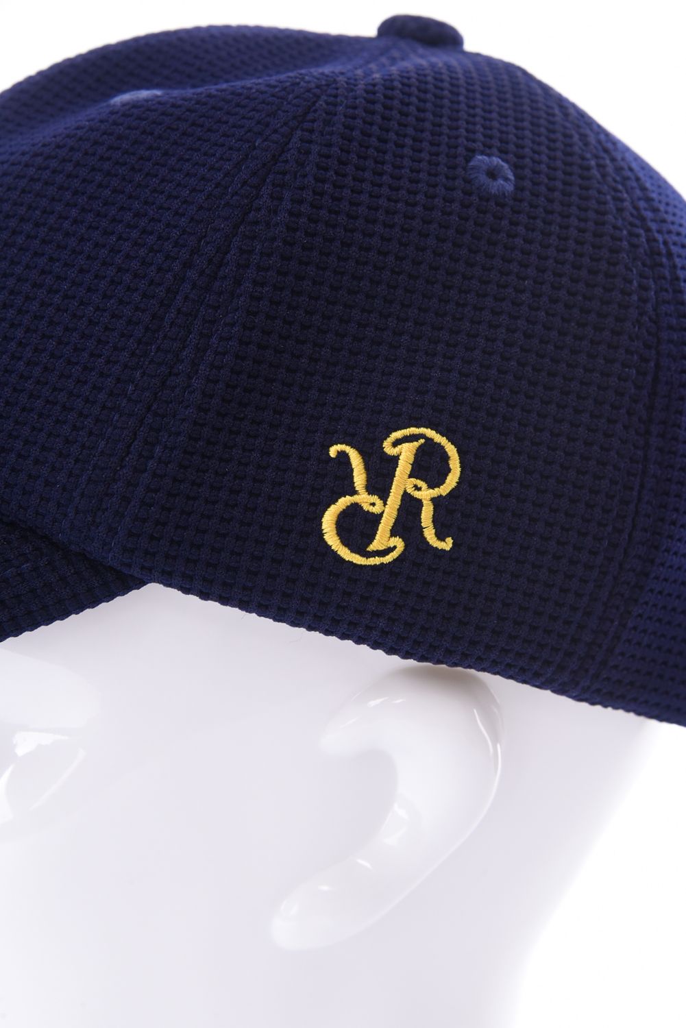 【26SS】 SILICON TAG WAFFLE CAP / シリコンタグ ワッフル キャップ (ネイビー)*