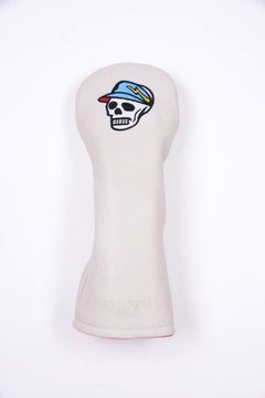【26SS】 Icon skull Hybrid Head cover / アイコン スカル ユーティリティカバー (ベージュ)