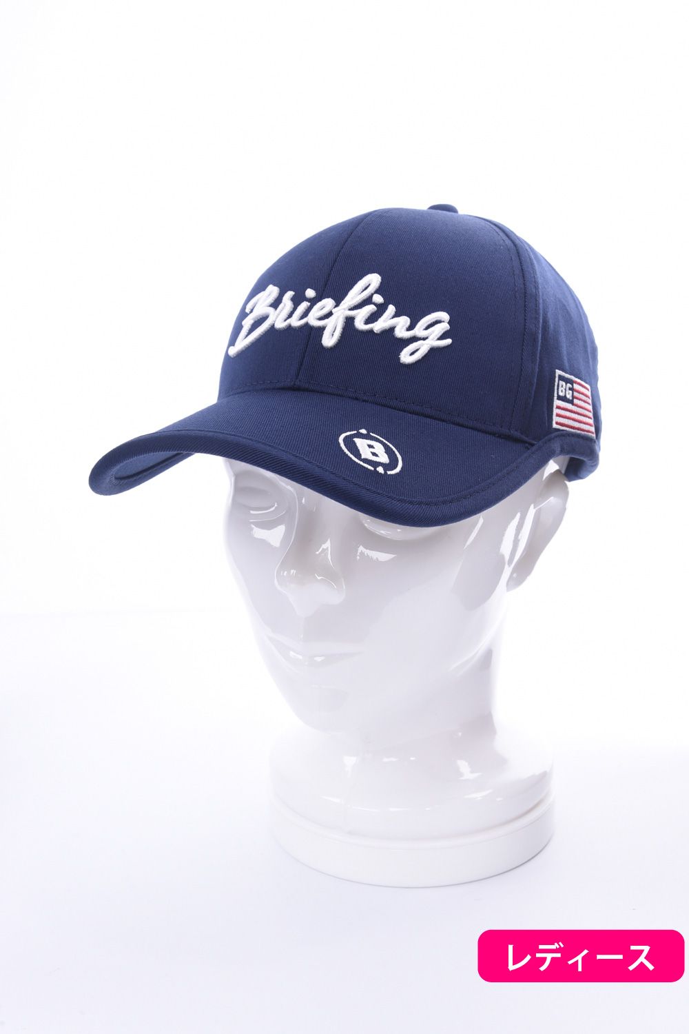 BRIEFING - WS BASIC CAP / ブランドロゴ刺繍 ベーシック