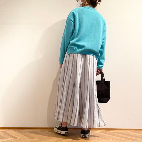 MACPHEE PASSIONE ブルートーンコーディネート